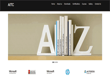 Tablet Screenshot of aitc.co.in